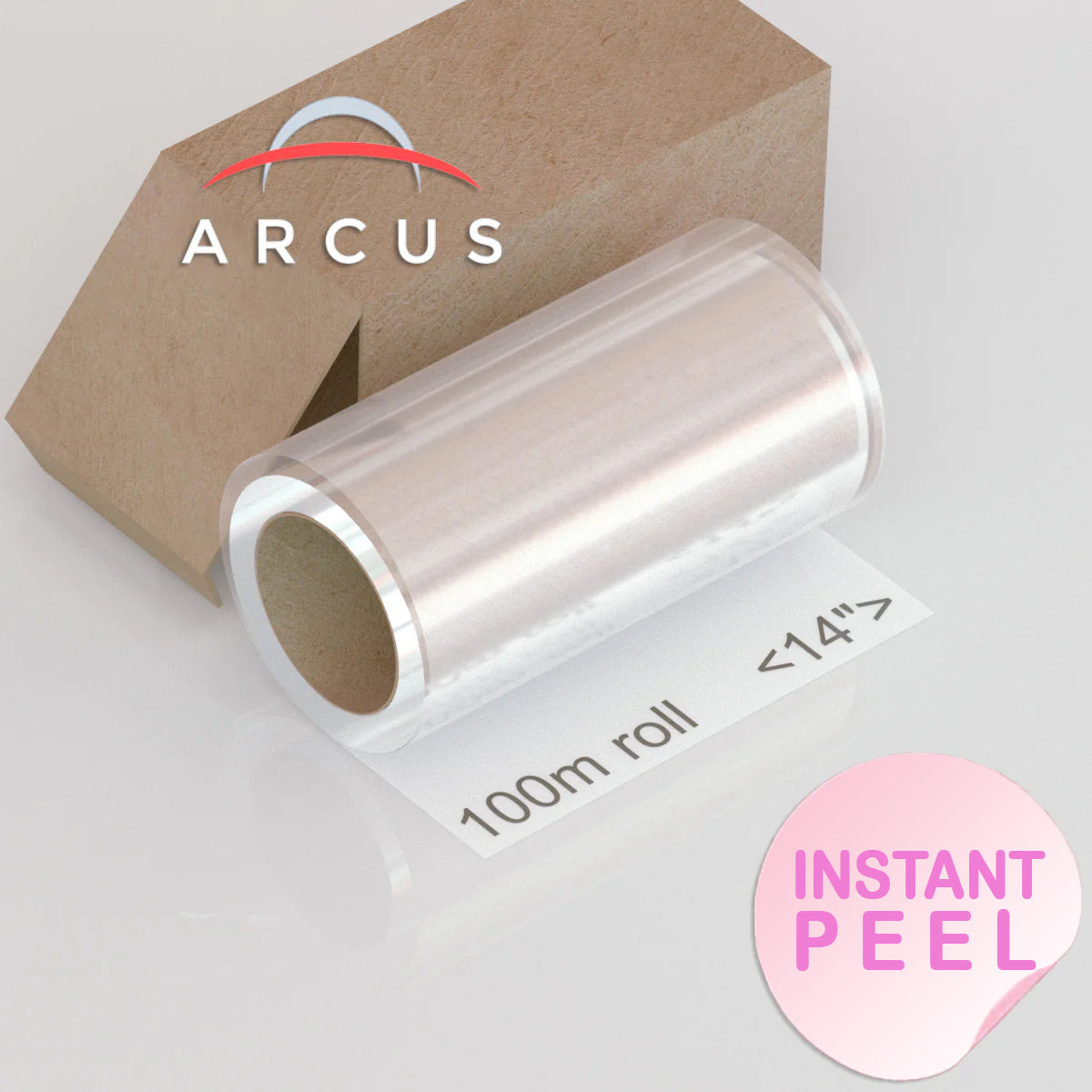 Arcus DTF Eco Transfer Film 14" x 100 meters - Instant Peel