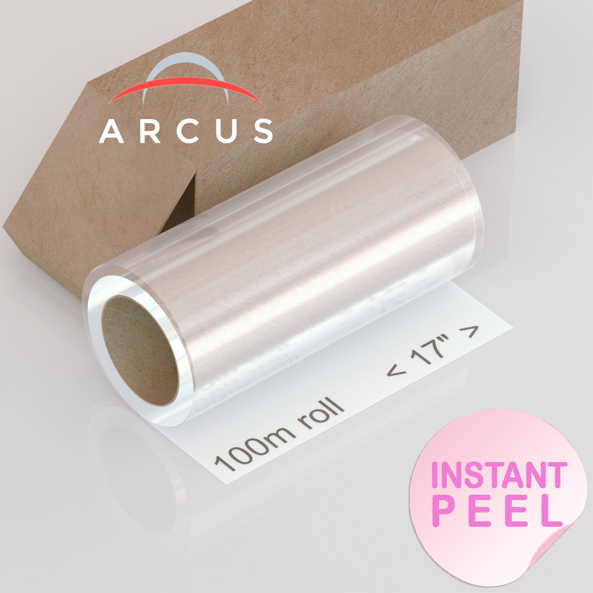 Arcus DTF Eco Transfer Film 17" x 100 meters - Instant Peel