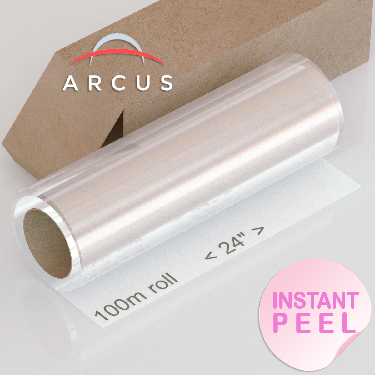 Arcus DTF Eco Transfer Film 24" x 100 meters - Instant Peel