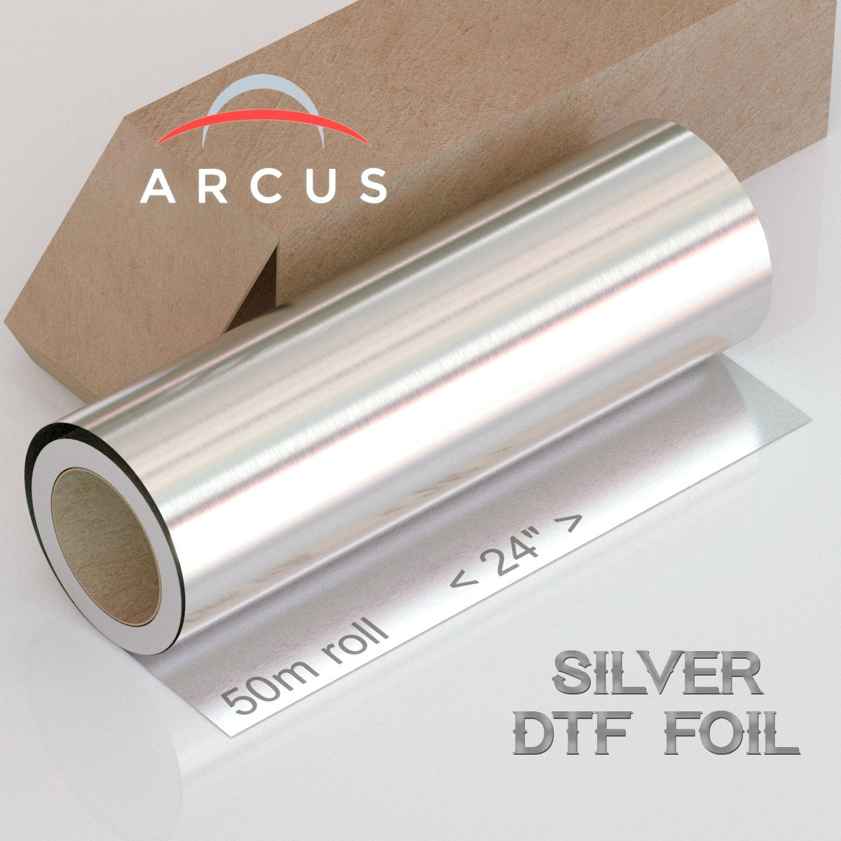 Arcus DTF Silver Foil Transfer Film