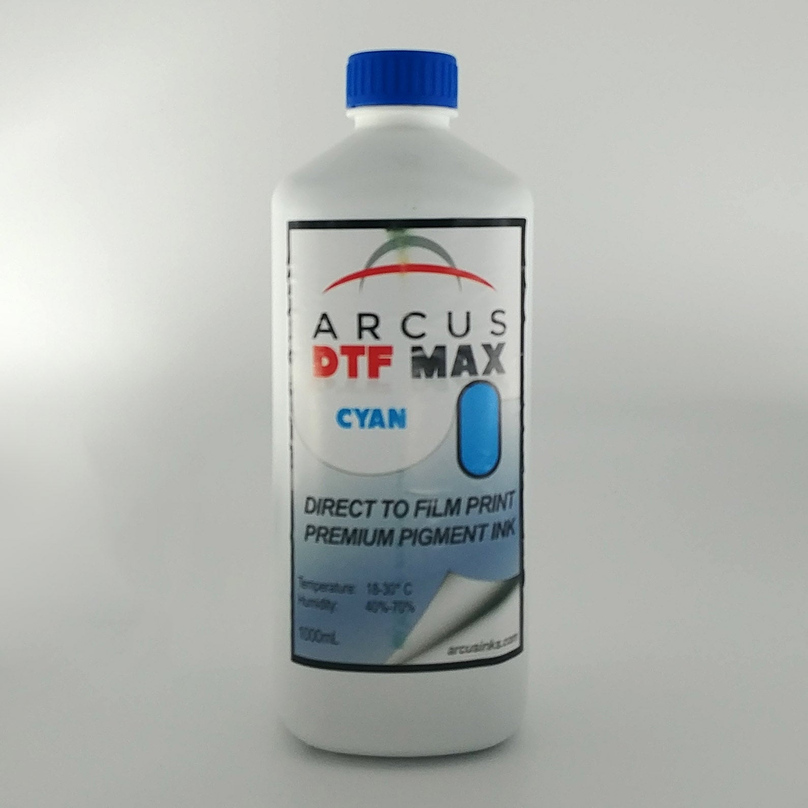 Arcus DTF Pigment Ink - Cyan - 1 Liter