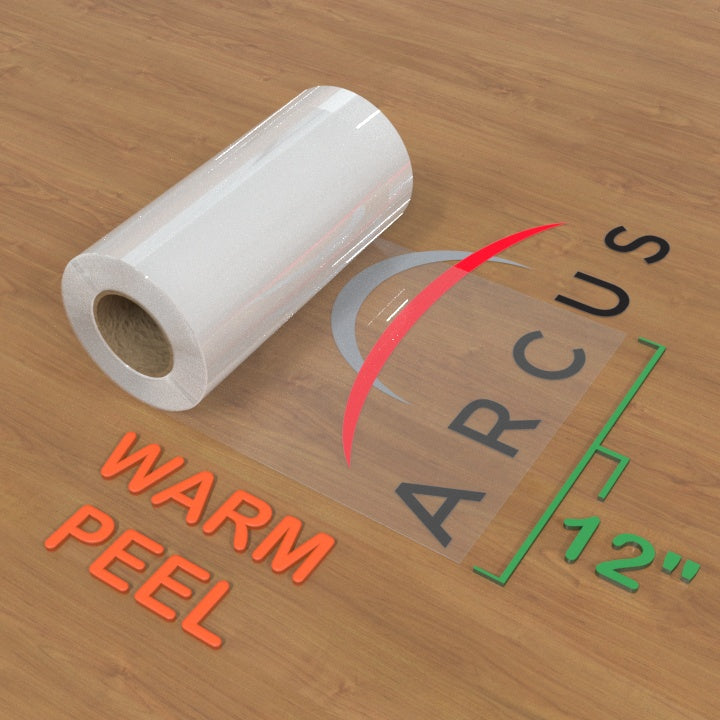 Arcus DTF Eco Transfer Film 12" x 100 meters - Warm Peel